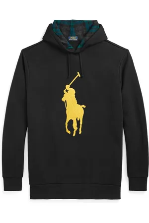 Ralph Lauren Duże Rozmiary - - Bluza z kapturem z naszywką z logo