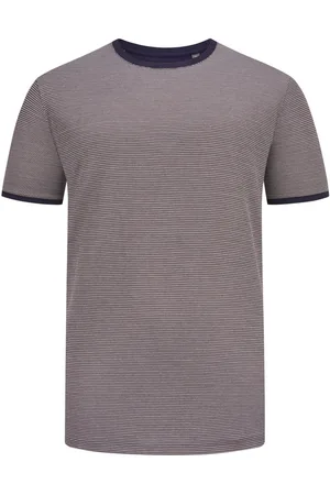 Ragman Duże Rozmiary - - Wzorzysty T-shirt z merceryzowanej bawełny pima