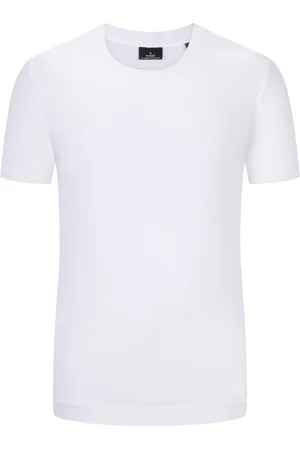 Ragman Duże Rozmiary - - T-shirt z wykończeniem dołu