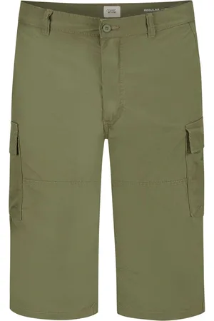 Camel Active Duże Rozmiary - - Szorty bojówki z bawełny, regular fit