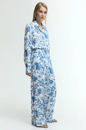 H&M Crêpe drawstring trousers