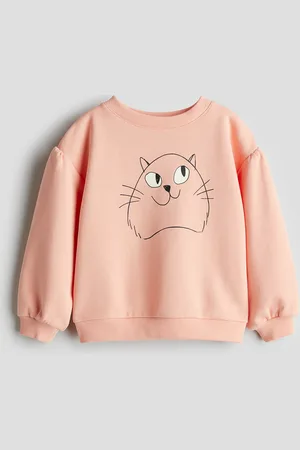 H&M Bawełniana bluza z nadrukiem