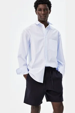 H&M Szorty z domieszką lnu Regular Fit
