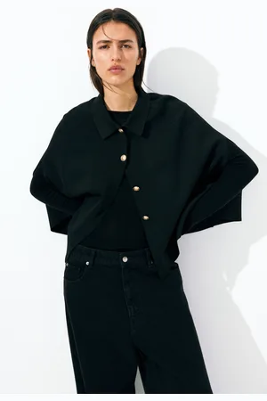 H&M Dzianinowa peleryna