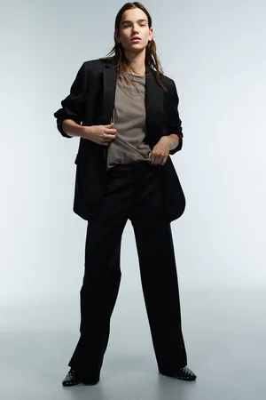 H&M Szerokie eleganckie spodnie