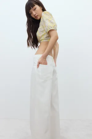 H&M Baggy Wide Low Jeans