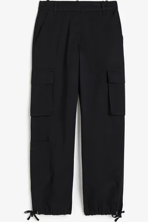 H&M Spodnie cargo z diagonalu