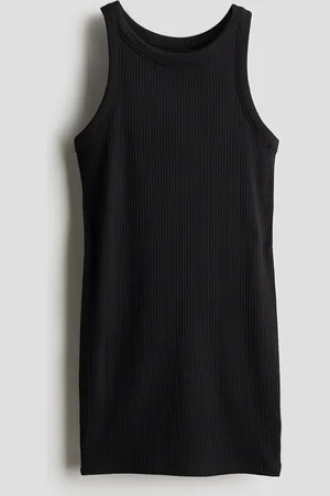 H&M Sukienka z dżerseju w prążki