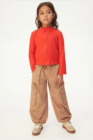 H&M Bawełniane joggersy cargo