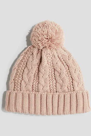 H&M Dzianinowa czapka z podszewką