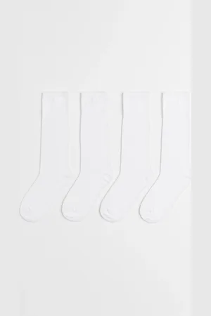 H&M Szkolne podkolanówki 4-pak