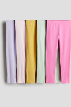 H&M Dżersejowe legginsy 5-pak