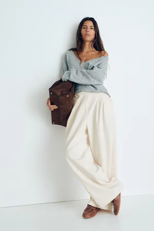 H&M Szerokie spodnie