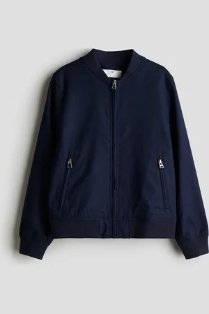 H&M Kurtka bomberka z domieszką lnu