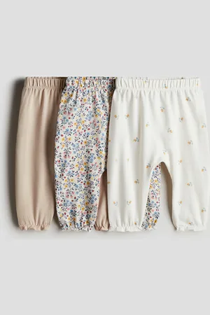 H&M Bawełniane spodnie 3-pak