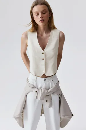 H&M Elegancka kamizelka garniturowa