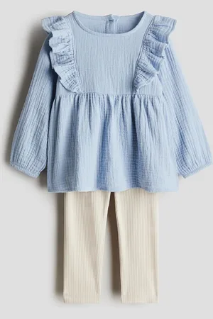 H&M Komplet 2-częściowy z bluzką i legginsami