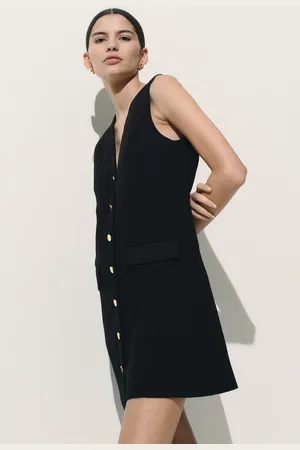H&M Sukienka z guzikami z przodu