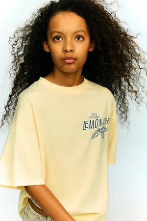 H&M Bawełniany T-shirt oversize