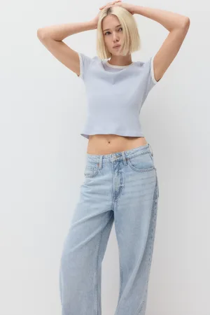 H&M Dopasowany T-shirt