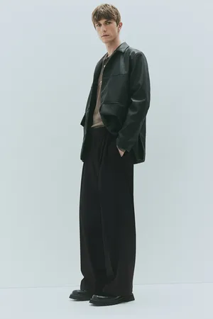H&M Eleganckie spodnie Loose Fit