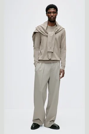 H&M Sweter w drobny splot Slim Fit
