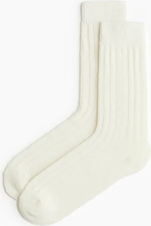 H&M Skarpety we wzorzyste sploty