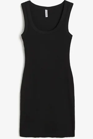 H&M Sukienka bodycon w prążki