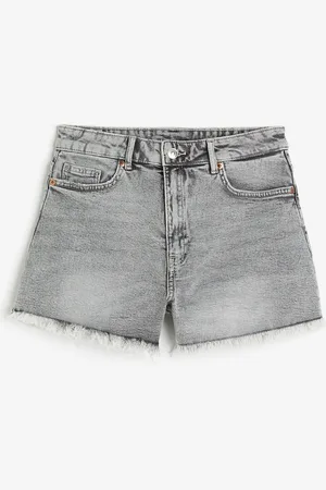 H&M Szorty dżinsowe z wysokim stanem