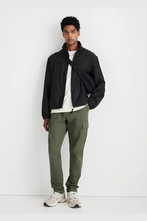 H&M Spodnie cargo Slim Fit