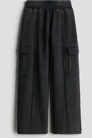 H&M Spodnie cargo bez zapięcia