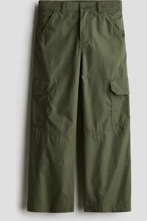 H&M Szerokie spodnie cargo