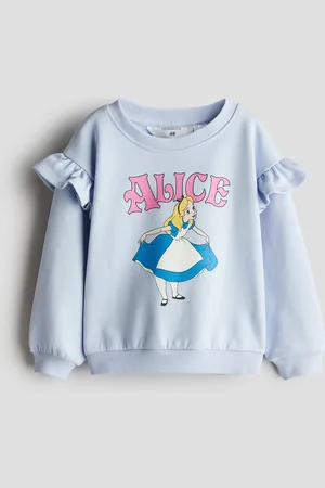 H&M Bluza z nadrukiem i falbankami