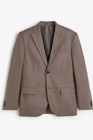 H&M Lniana marynarka Slim Fit