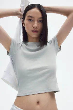H&M Dopasowany T-shirt