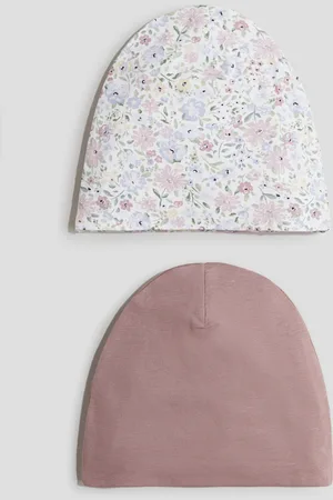H&M Bawełniana czapka 2-pak