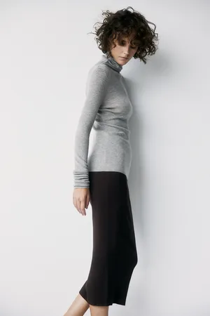 H&M Rib-knit pencil skirt