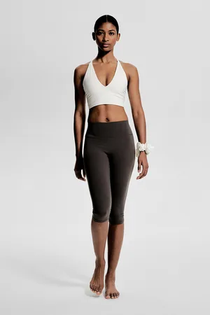 H&M Sportowe legginsy capri SoftMove