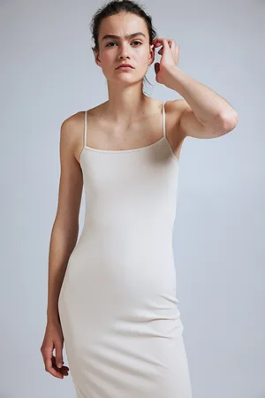 H&M Sukienka bodycon w prążki