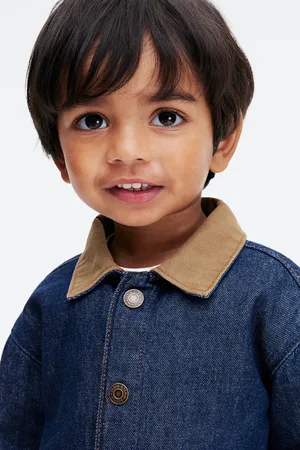 H&M Koszula wierzchnia z surowego denimu