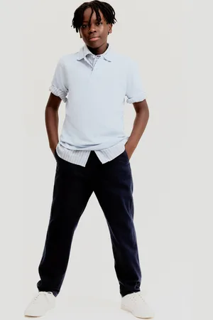H&M Spodnie z domieszką lnu