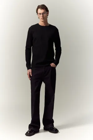 H&M Top z waflowego dżerseju Slim Fit