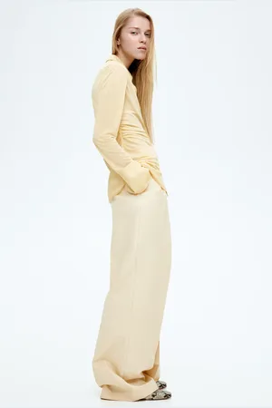 H&M Szerokie eleganckie spodnie