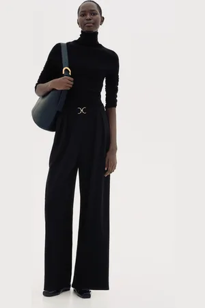 H&M Eleganckie spodnie z klamerką
