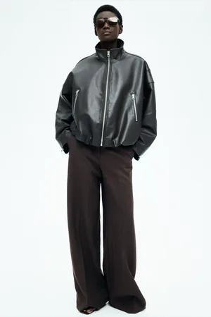 H&M Szerokie eleganckie spodnie