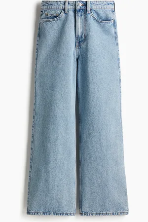 H&M Petite Length Wide Ultra High Jeans