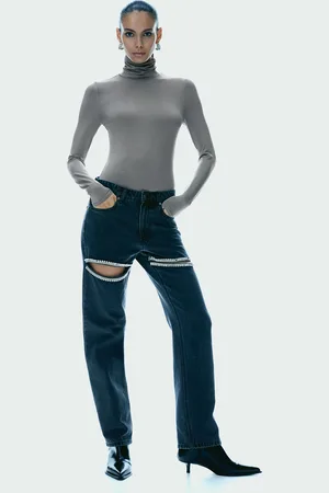 H&M Body z golfowym kołnierzem