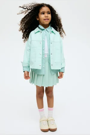 H&M Plisowana spódnica dzianinowa