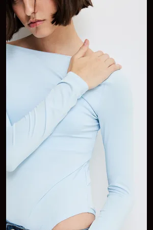 H&M Body z dekoltem w łódeczkę
