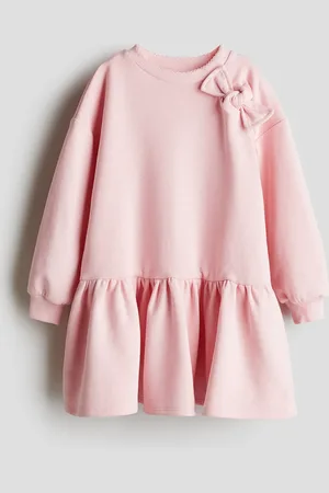 H&M Dresowa sukienka z kokardą